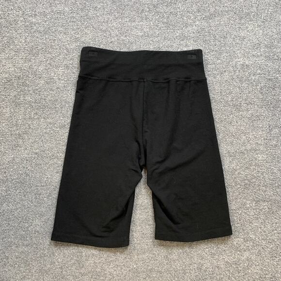 Splendid Shorts Womens S Small Black Elastic Waist Straight Pull On Stretch Bike - Picture 7 of 9